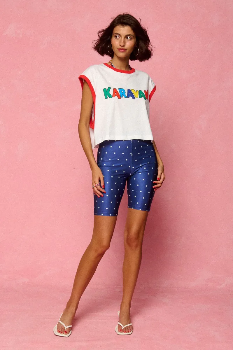 Harmony Crop Tee (White)