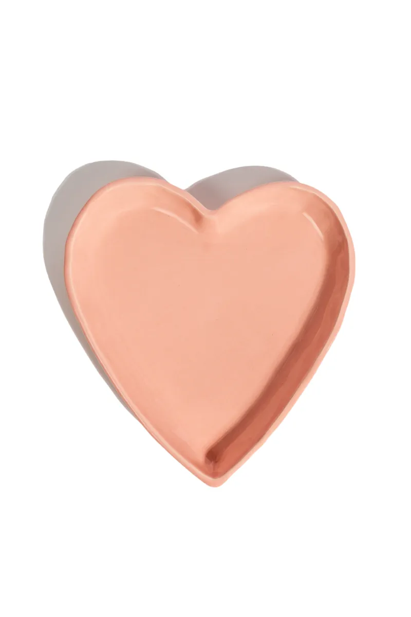 Heart Plate (Pink)
