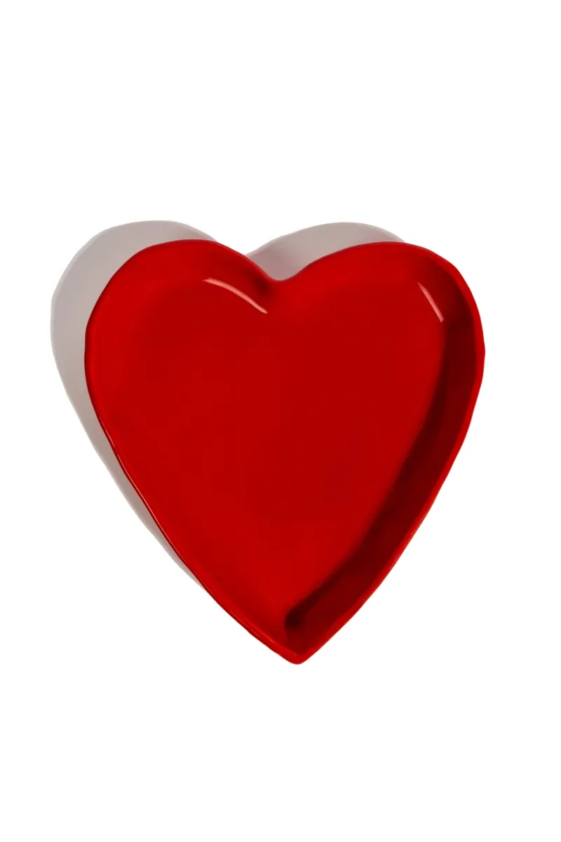 Heart Plate (Red)