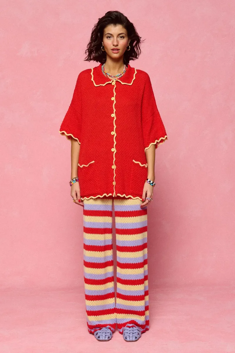 Hilary Shirt (Red)