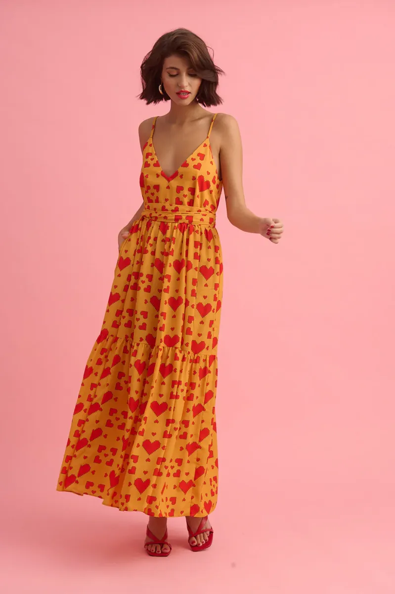 Ida Dress (Hearts)
