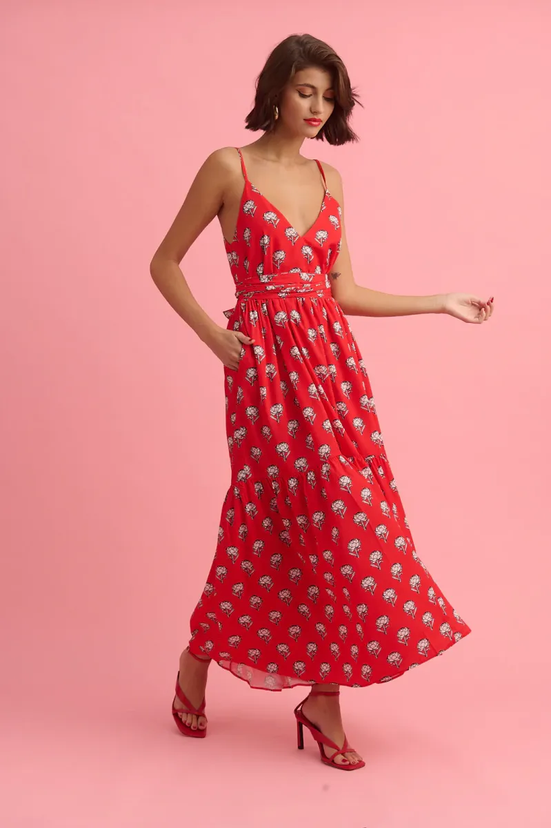 Ida Dress (Red)
