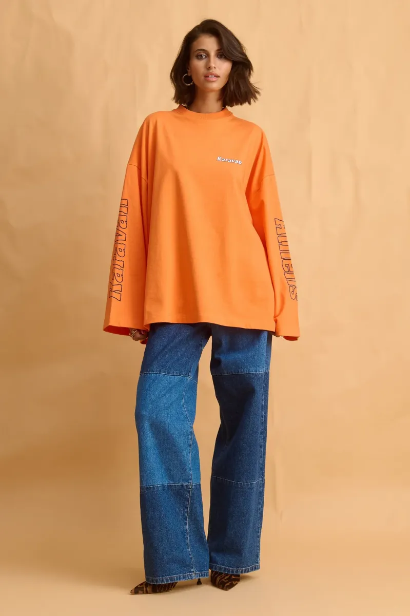 Jutte Longsleeve (Orange)