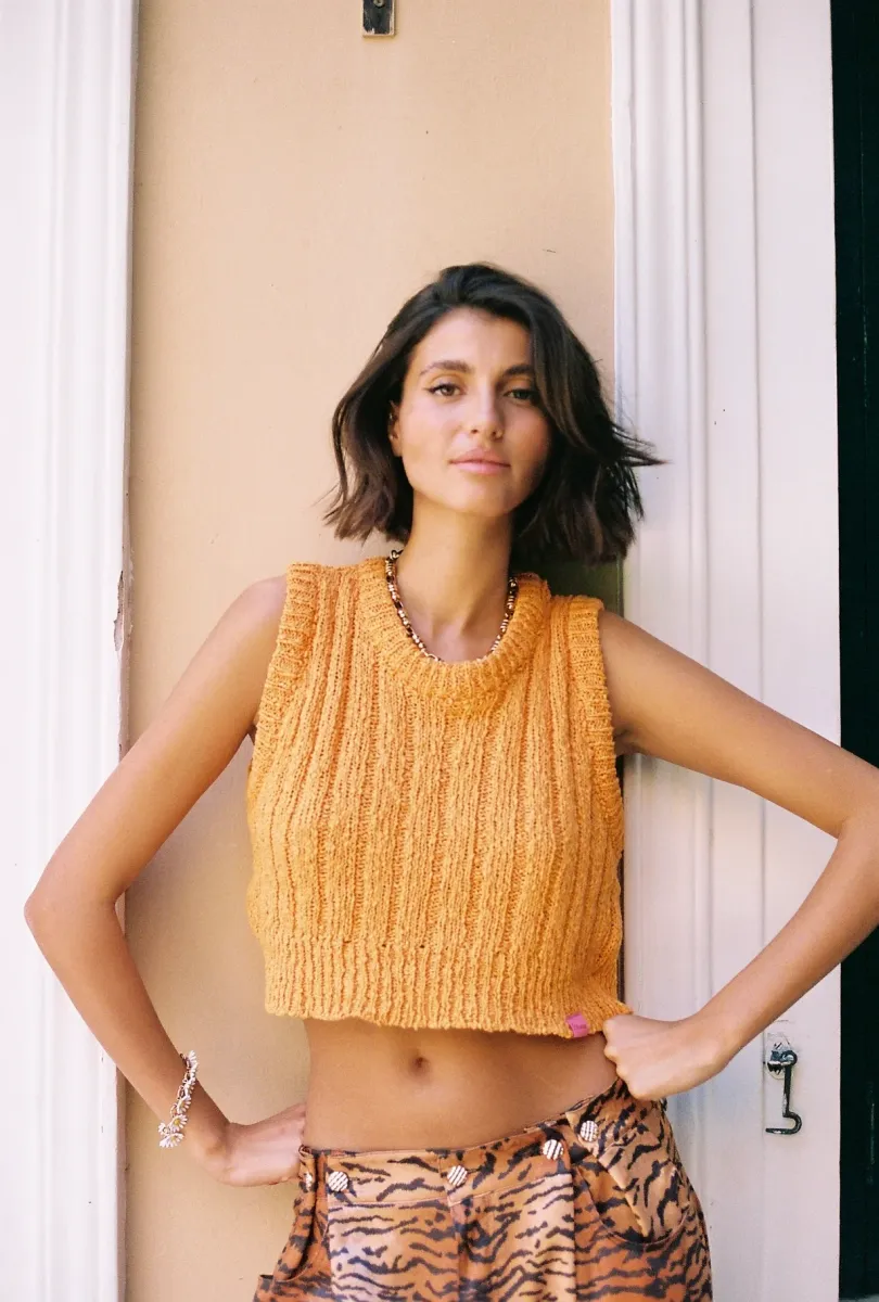 Liza Top (Tangerine)