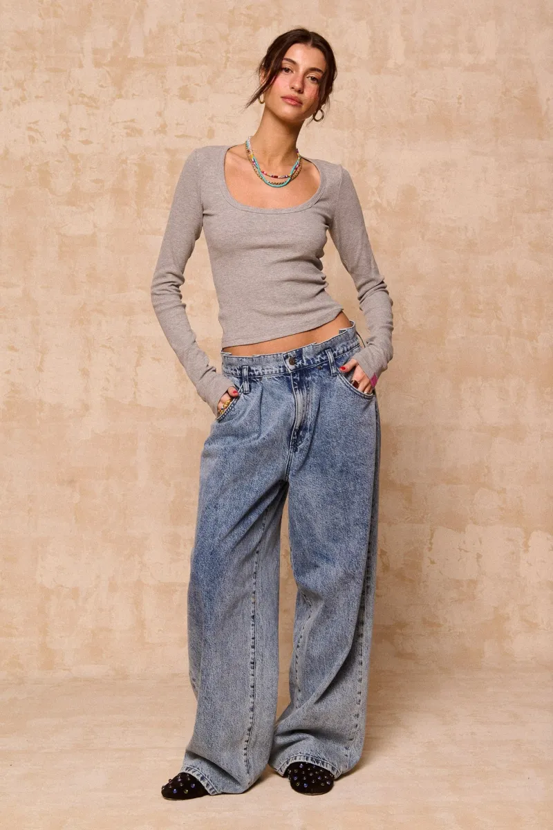 Magda Top (Grey)