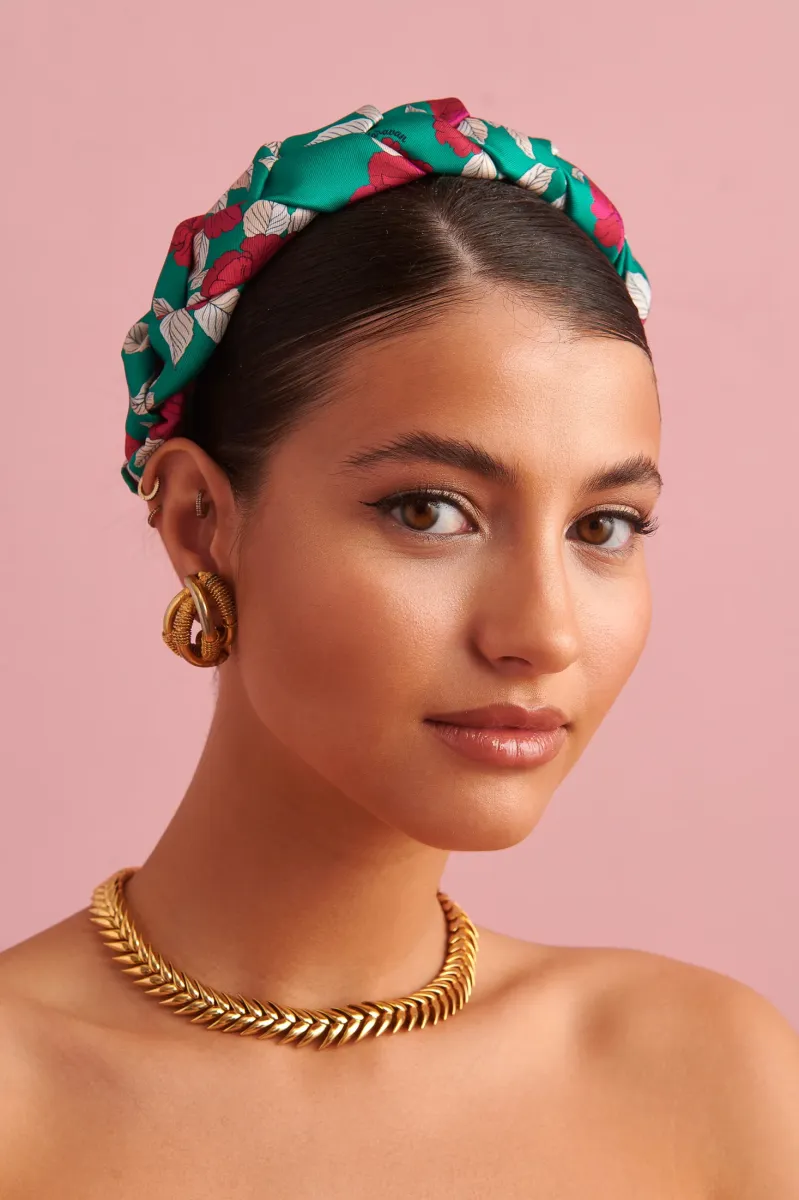 Mamou Headband (Camelia Green)