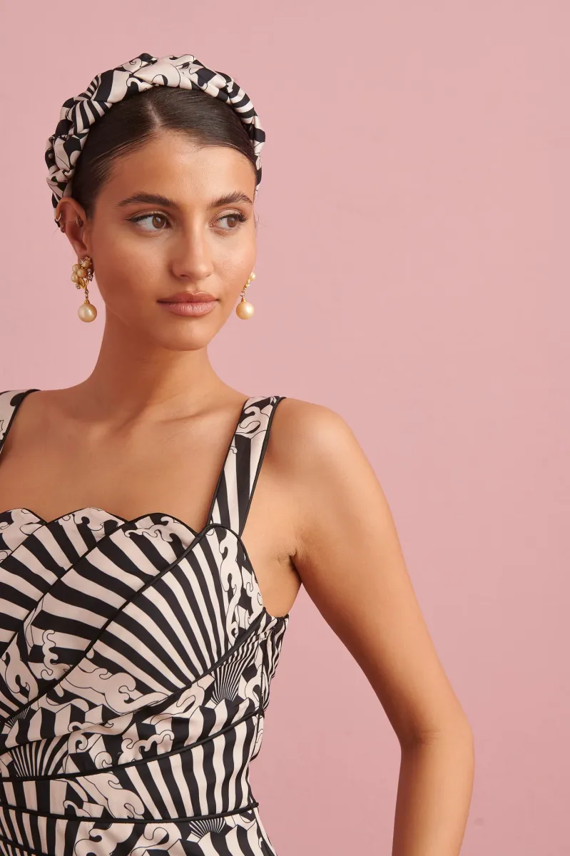 Mamou Headband (Fan Black)