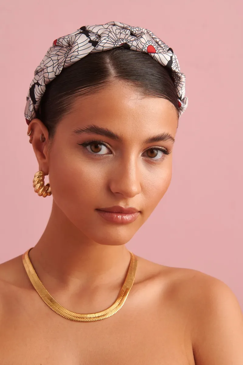 Mamou Headband (Poppy Ivory)