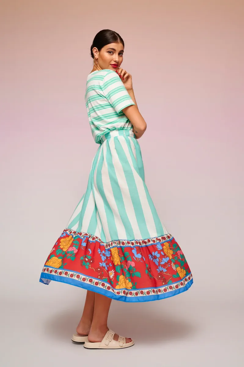 Mariloo Skirt (Mint)