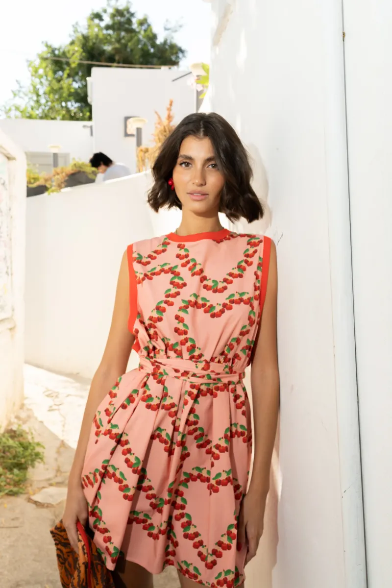 Matenia Dress (Cherries)