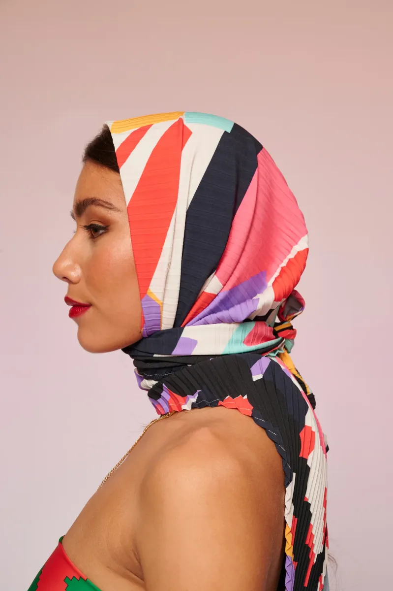 Maze Scarf (Abstract)