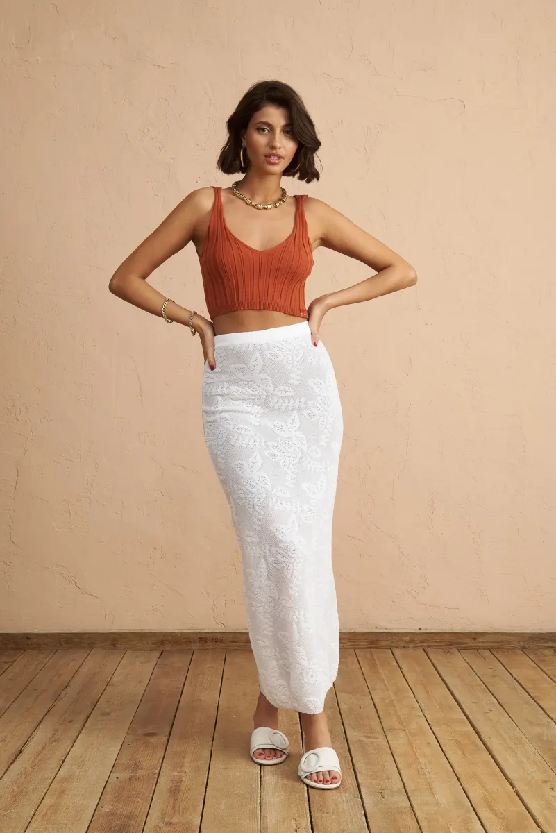 Mira Skirt (White)