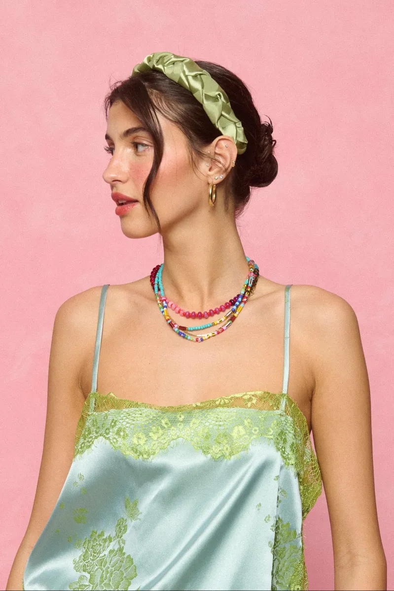 Perla Headband (Olive)
