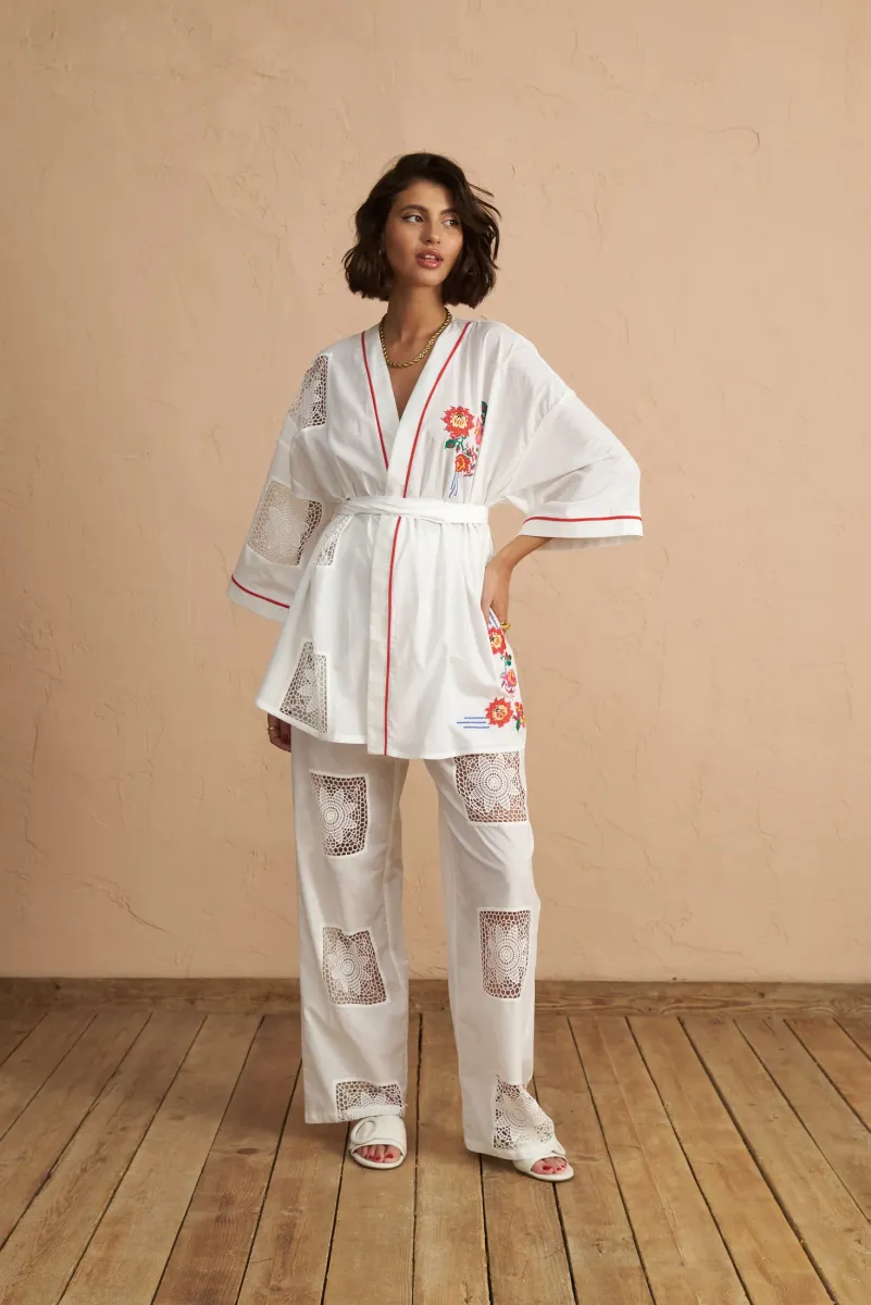 Persa Kimono (White)