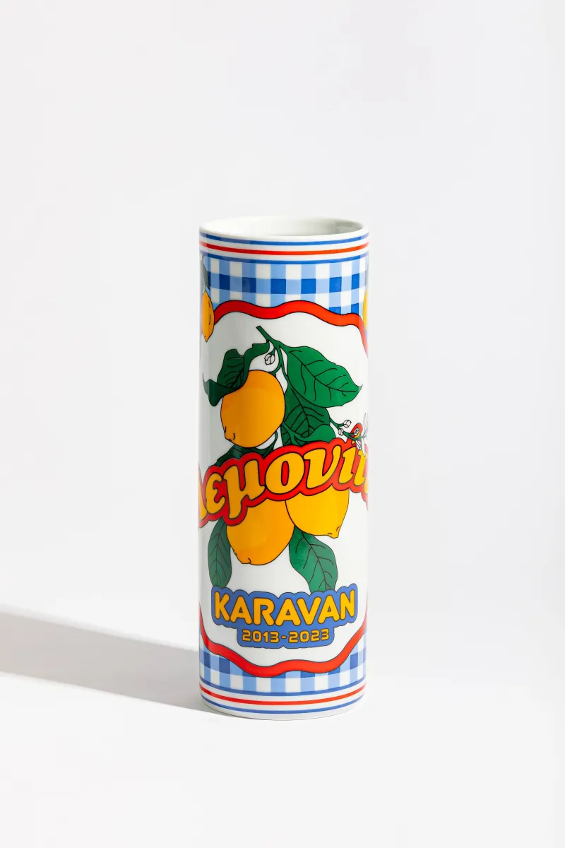 Porcelain Vase (Λεμονιτα)