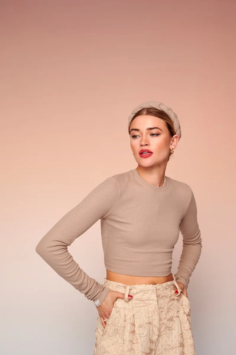 Sage Top (Beige)