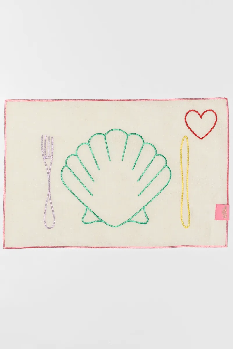 Shell Placemat (Pink)
