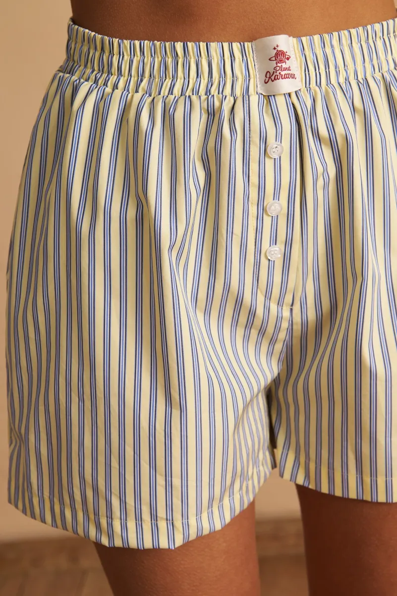 Shorts Yellow Stripes