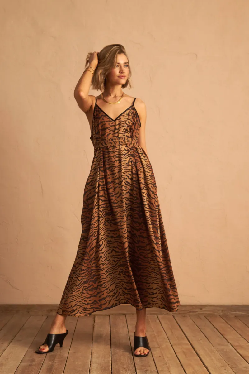 Tati Dress (Tiger)