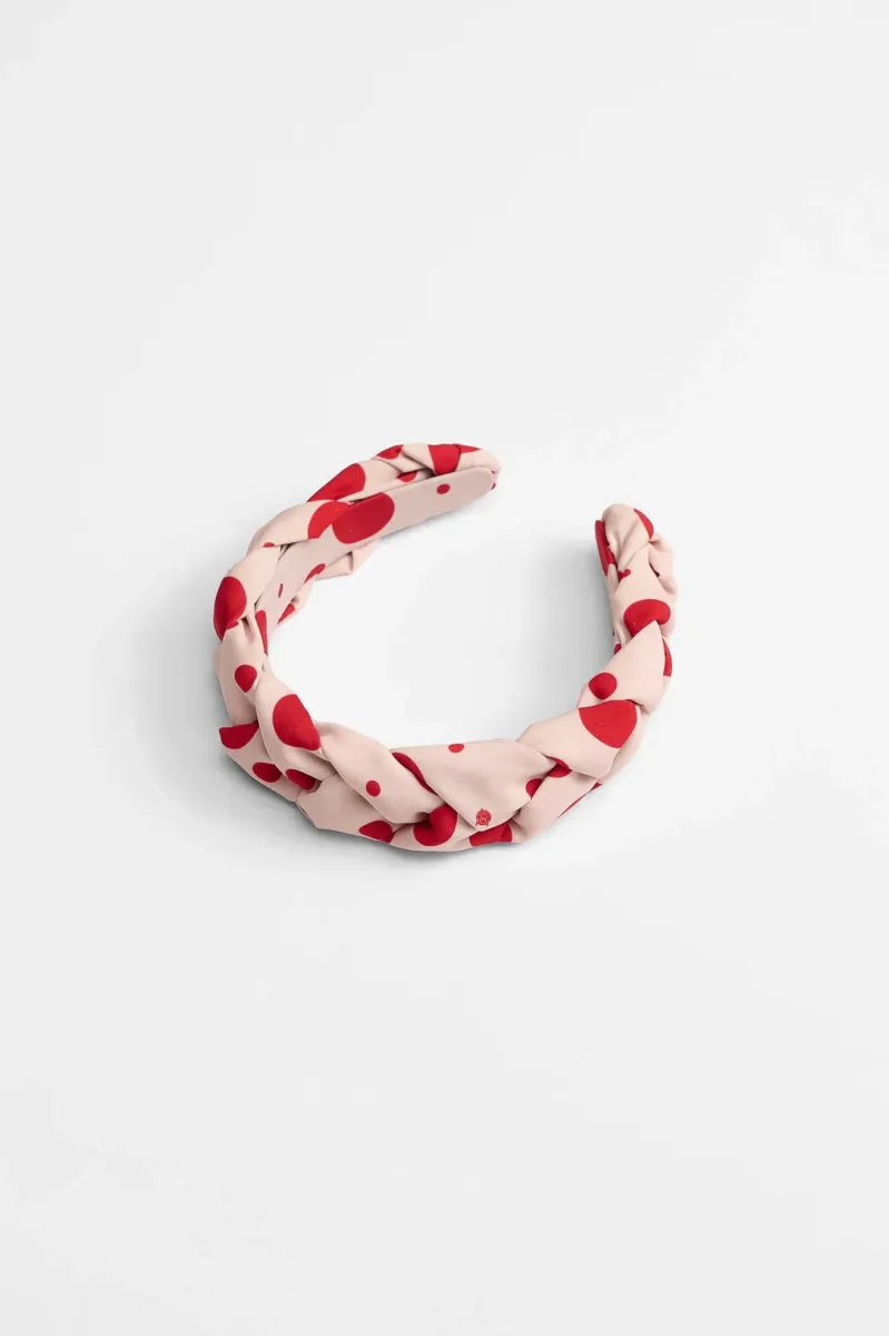 Thelma Headband (Polka Red)