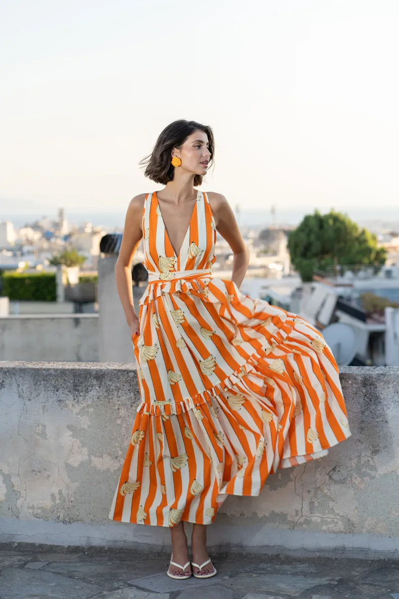 Victoria Dress (Bananas)