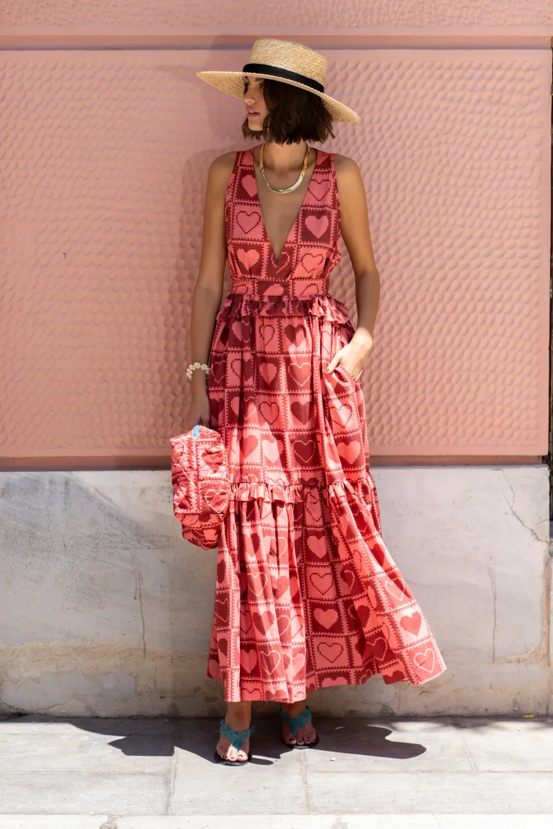 Victoria Dress (Hearts)