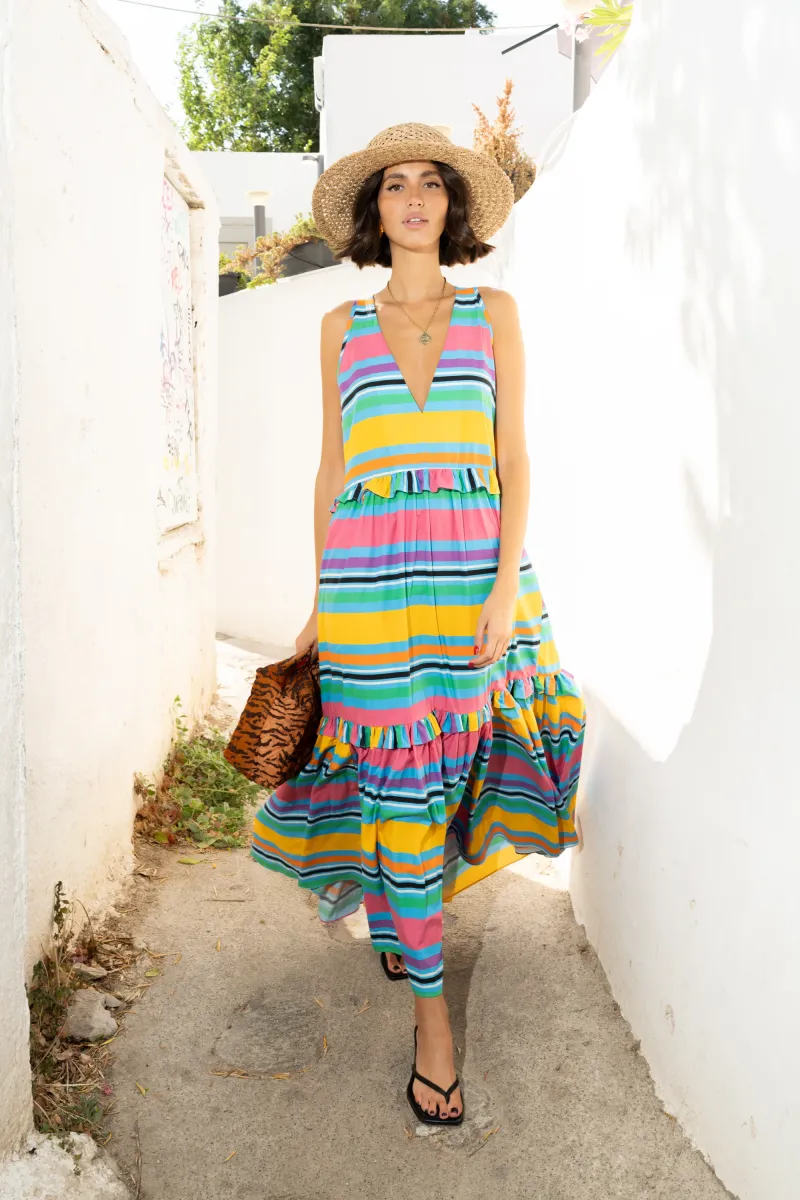 Victoria Dress (Multicolor)