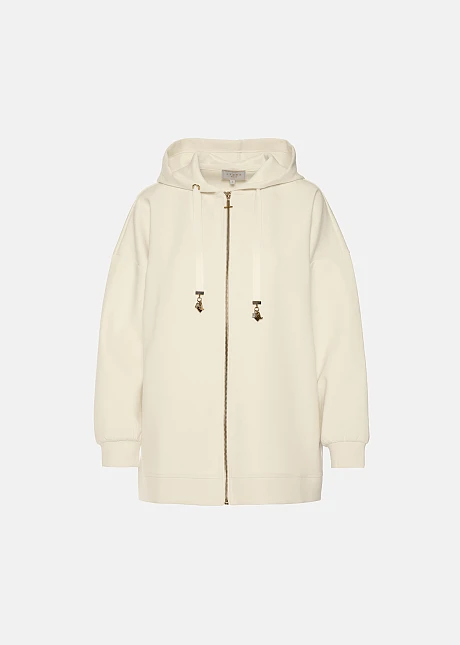 Ζακέτα φούτερ με κουκούλα