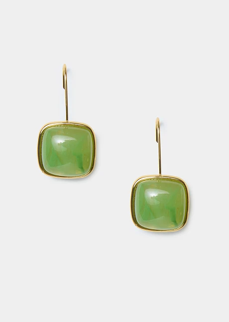 Σκουλαρίκια με πέτρα