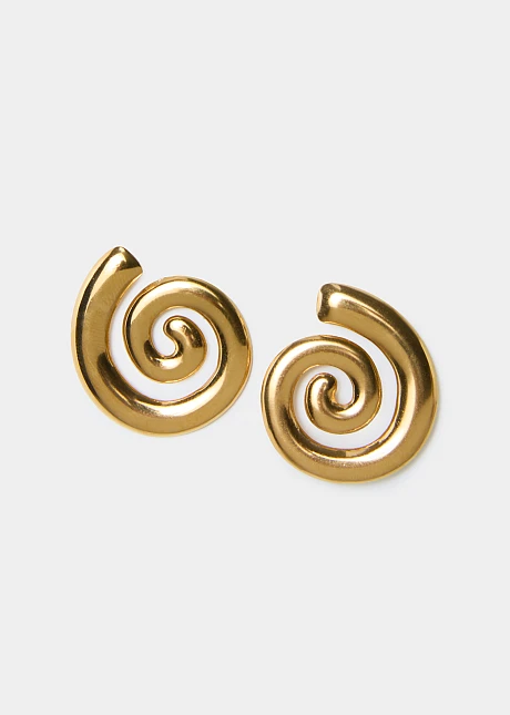 Σκουλαρίκια με γεωμετρικό σχήμα