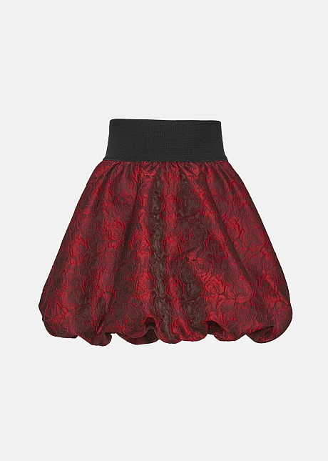 Μίνι ψηλόμεση μπαλούν φούστα