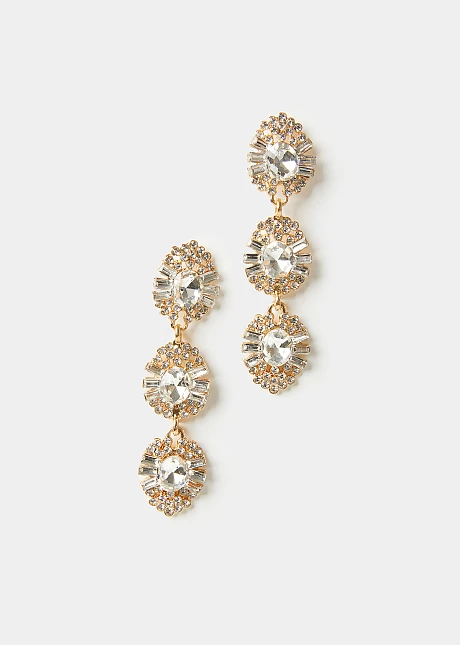 Κρεμαστά σκουλαρίκια κρύσταλλα