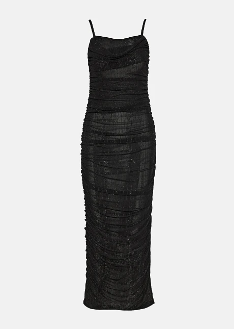 Φόρεμα από τούλι με σούρες