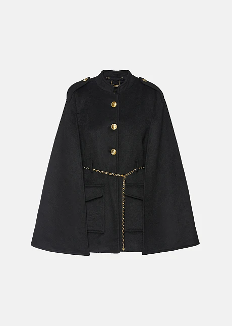 Μιλιτέρ κάπα με ζώνη αλυσίδα