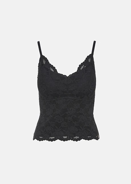 Μπλούζα bralette από δαντέλα