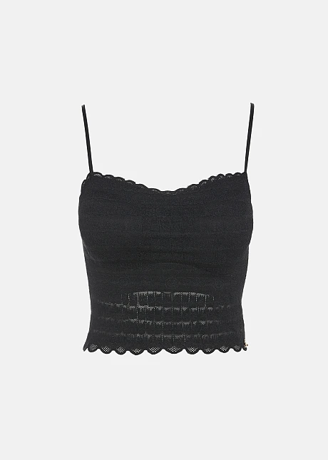 Ελαστικό bralette από δαντέλα