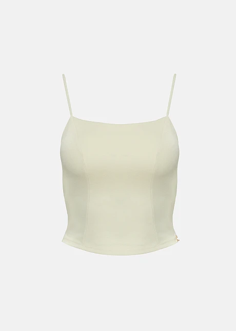 Bralette με ραφές και τετράγωνο μπούστο
