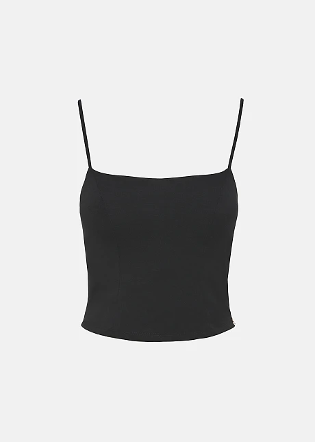 Bralette με ραφές και τετράγωνο μπούστο