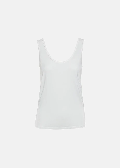 Αμάνικο t-shirt από οικολογικές ίνες