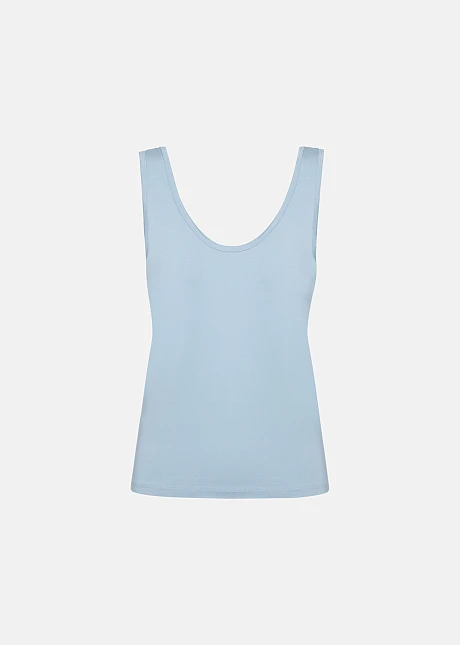 Αμάνικο t-shirt από οικολογικές ίνες