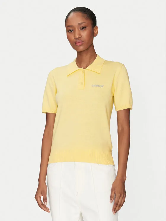 2NDDAY Πουλόβερ · Κίτρινο · Regular Fit