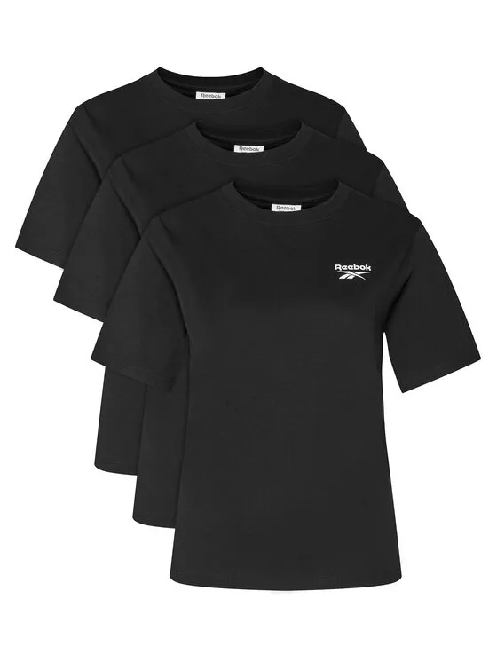 Σετ 3 T-Shirts · Μαύρο