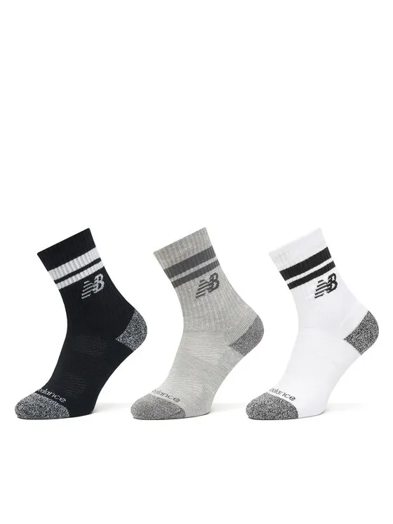 Σετ 3 ζευγάρια ψηλές κάλτσες unisex · Έγχρωμο