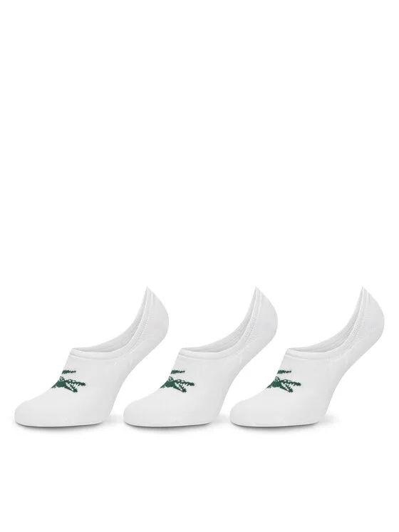 Σετ 3 ζευγάρια κοντές κάλτσες unisex · Λευκό