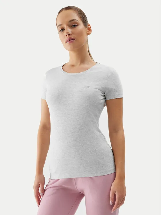 4F T-Shirt · Γκρι