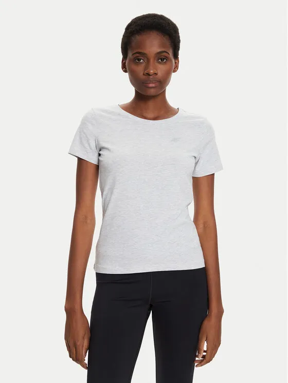 4F T-Shirt · Γκρι