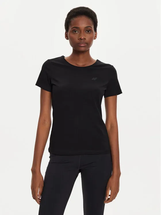 4F T-Shirt · Μαύρο