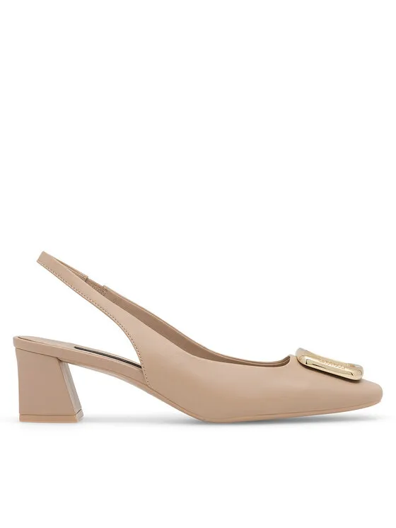 Γοβάκια · Μπεζ · 5 cm