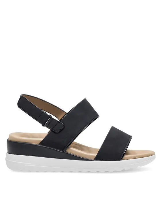 Σανδάλια · Μαύρο · 5 cm