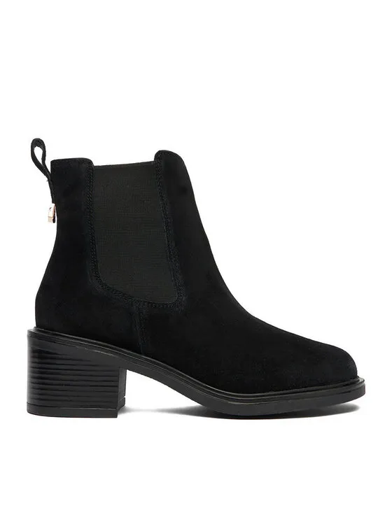 Μποτάκια με λάστιχο · Μαύρο · 5 cm